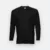 QD54 Quick Dry Long Sleeve Basic T-Shirt Black Qd54 quick dry long sleeve basic t-shirt black colour view