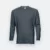 QD54 Quick Dry Long Sleeve Basic T-Shirt Dark Grey Qd54 quick dry long sleeve basic t-shirt dark grey colour view