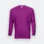 QD54 Quick Dry Long Sleeve Basic T-Shirt Dark Purple Qd54 quick dry long sleeve basic t-shirt dark purple colour view