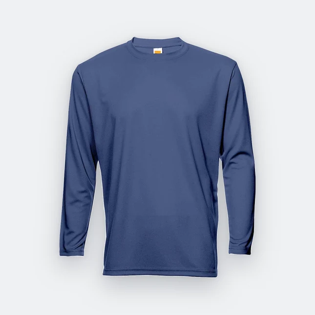 QD54 Quick Dry Long Sleeve Basic T-Shirt Future Dusk Qd54 quick dry long sleeve basic t-shirt future dusk colour view