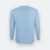 QD54 Quick Dry Long Sleeve Basic T-Shirt Light Blue Qd54 quick dry long sleeve basic t-shirt light blue back view