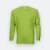 QD54 Quick Dry Long Sleeve Basic T-Shirt Lime Green Qd54 quick dry long sleeve basic t-shirt lime green colour view
