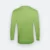 QD54 Quick Dry Long Sleeve Basic T-Shirt Lime Green Qd54 quick dry long sleeve basic t-shirt lime green back view