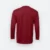 QD54 Quick Dry Long Sleeve Basic T-Shirt Maroon Qd54 quick dry long sleeve basic t-shirt maroon back view