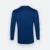 QD54 Quick Dry Long Sleeve Basic T-Shirt Navy Pro Qd54 quick dry long sleeve basic t-shirt navy pro back view