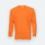 QD54 Quick Dry Long Sleeve Basic T-Shirt Neon Orange Qd54 quick dry long sleeve basic t-shirt neon orange colour view