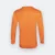 QD54 Quick Dry Long Sleeve Basic T-Shirt Orange Qd54 quick dry long sleeve basic t-shirt orange back view