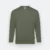 QD54 Quick Dry Long Sleeve Basic T-Shirt Sage Green Qd54 quick dry long sleeve basic t-shirt sage green colour view