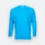 QD54 Quick Dry Long Sleeve Basic T-Shirt Sea Blue Qd54 quick dry long sleeve basic t-shirt sea blue colour view