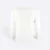 QD54 Quick Dry Long Sleeve Basic T-Shirt White Qd54 quick dry long sleeve basic t-shirt white back view
