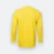 QD54 Quick Dry Long Sleeve Basic T-Shirt Yellow Qd54 quick dry long sleeve basic t-shirt yellow back view