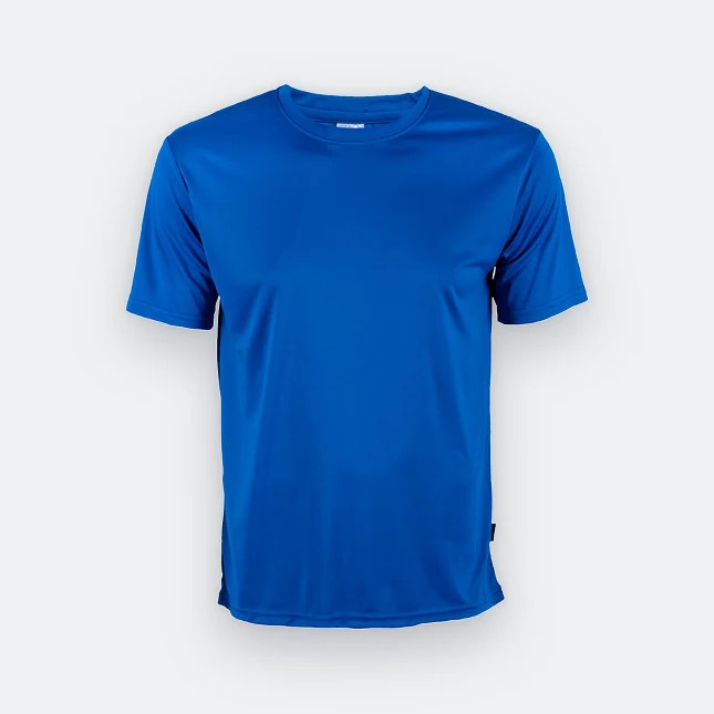 Qd56 quick dry interlock short sleeve t-shirt royal colour view