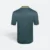 Qd60 quick dry polo shirt tipped collar and cuff grey-white-yellow back view