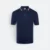 Qd60 quick dry polo shirt tipped collar and cuff navy-white-red colour view