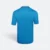 Qd60 quick dry polo shirt tipped collar and cuff sea blue-white-navy back view