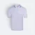 Qd60 quick dry polo shirt tipped collar and cuff white-sea blue-navy colour view