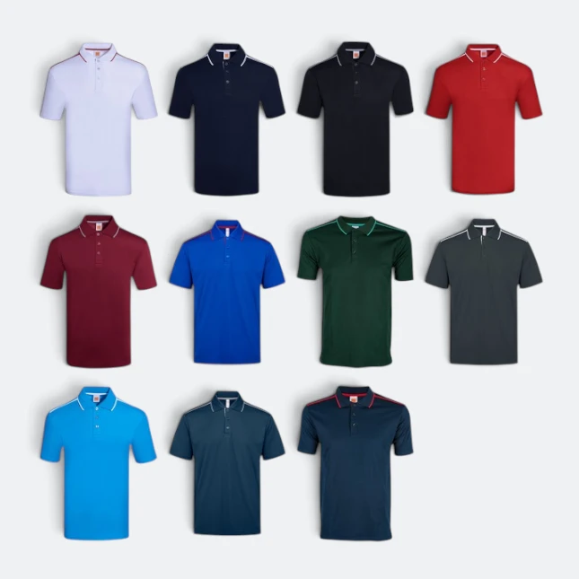 Qd64 quick dry short sleeve cvc polo shirt all colours