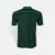 Qd64 quick dry short sleeve cvc polo shirt forest green-emerald back view