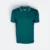 Qd65 quick dry tipped collar and cuff polo shirt midnight green-black-white colour view