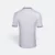 Qd65 quick dry tipped collar and cuff polo shirt white-royal-black back view