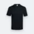 Qd66 quick dry antibac short sleeve basic t-shirt black colour view