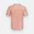 Qd66 quick dry antibac short sleeve basic t-shirt coral pink back view