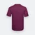 Qd66 quick dry antibac short sleeve basic t-shirt maroon back view