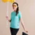Qd66 quick dry antibac short sleeve basic t-shirt worn by model
