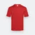Qd66 quick dry antibac short sleeve basic t-shirt red colour view