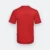 Qd66 quick dry antibac short sleeve basic t-shirt red back view