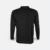 Qd67 quick dry long sleeve basic polo black back view
