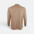 Qd67 quick dry long sleeve basic polo caramel back view