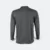 Qd67 quick dry long sleeve basic polo dark grey back view