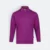 Qd67 quick dry long sleeve basic polo dark purple colour view