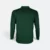 Qd67 quick dry long sleeve basic polo forest green back view