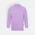 Qd67 quick dry long sleeve basic polo light purple colour view