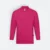 Qd67 quick dry long sleeve basic polo magenta colour view