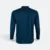 Qd67 quick dry long sleeve basic polo navy pro back view