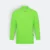 Qd67 quick dry long sleeve basic polo neon green colour view