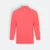 Qd67 quick dry long sleeve basic polo neon peach colour view