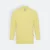 Qd67 quick dry long sleeve basic polo pastel yellow colour view