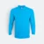 Qd67 quick dry long sleeve basic polo sea blue colour view