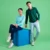 Qd67 quick dry long sleeve basic polo worn by model