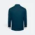 Qd67 quick dry long sleeve basic polo slate blue back view