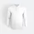 Qd67 quick dry long sleeve basic polo white colour view