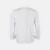 Qd67 quick dry long sleeve basic polo white back view