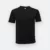 Qd72 quick dry mini eyelet short sleeve t-shirt black colour view