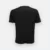 Qd72 quick dry mini eyelet short sleeve t-shirt black back view