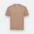 Qd72 quick dry mini eyelet short sleeve t-shirt caramel colour view