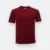 Qd72 quick dry mini eyelet short sleeve t-shirt maroon colour view